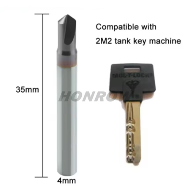 2M2 Tank Special Cutter U Cutter Cut Mul-t lock Keys