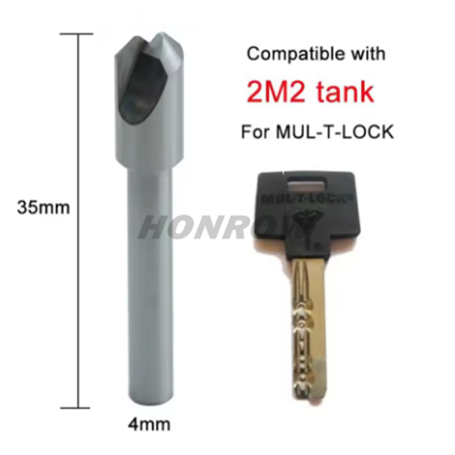 2M2 Tank Special Cutter W Cutter Cut Mul-t lock Keys