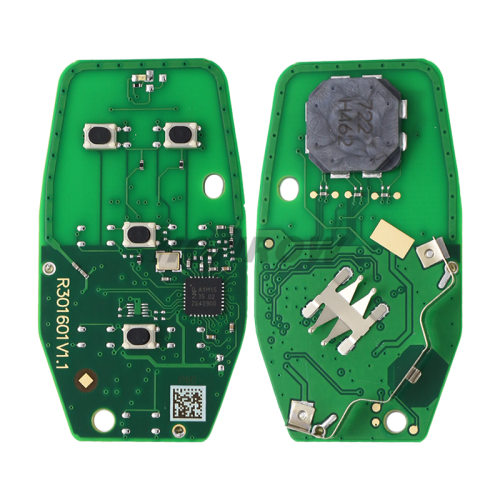 For Jeep Wrangler Remote key 4 Button ASK433 MHz Folding Remote Key SIP22 PCF7939M / HITAG AES / 4A CHIP FCC ID:OHT1130261 OE #:68416784AA