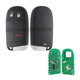 For Chrysler Grand Cherokee 2+1 button remote key with 433MHz ID46 Chip FCCID:M3N40821302