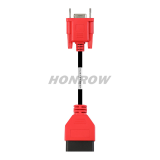 GODIAG G-A ECU/TCU cable is used to connect AUTEL IM608 IM508 with GT107, GT107+ or GODIAG ECU GPT Boot adapter to read and write data on VAG gearbox ECU and engine ECU, clone ECU