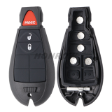 For Chry 2+1 button remote key blank