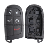 For Chrysler Grand Cherokee 4+1 button remote key with 433MHz ID46 Chip FCCID:M3N40821302