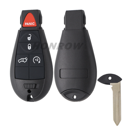 For Chry 4+1 button remote key blank