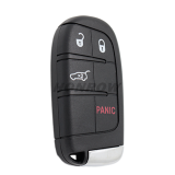 For Jeep Renegade remote key with 4A chip 433Mhz  FCC ID:M3N-40821302