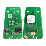 For Peugeot 508 remote key with 434mhz ID46 PCF7945/7953(HITAG2)Chip PSW Mode CMIIT ID:2011DJ1873