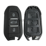For Peugeot 508 remote key with 434mhz ID46 PCF7945/7953(HITAG2)Chip PSW Mode CMIIT ID:2011DJ1873