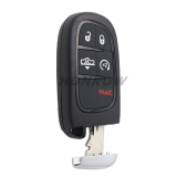 For Chrysler Dodge Ram 4+1  button smart Remote Car Key with 433Mhz PCF7945 ID46 Chip FCCID:GQ4-54T