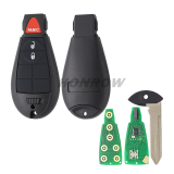 For Chrysler Dodge 2 button remote key with 433Mhz ID46 chip FCCID:M3N32297100