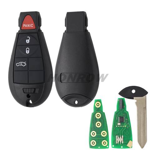 For Chrysler Dodge 3 button remote key with 433Mhz ID46 chip FCCID:M3N32297100