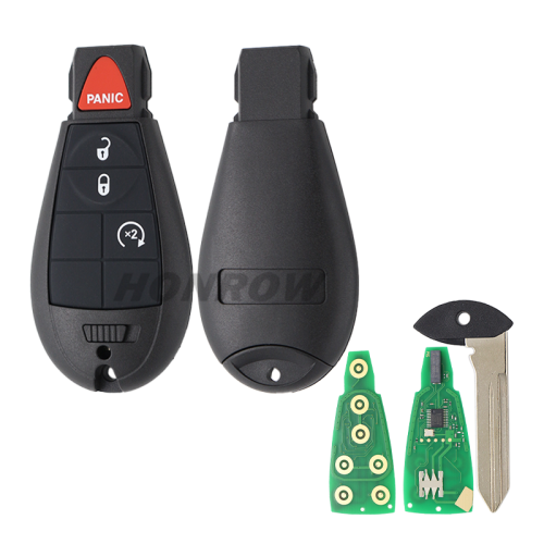 For Chrysler Dodge 3 button remote key with 433Mhz ID46 chip FCCID:M3N32297100
