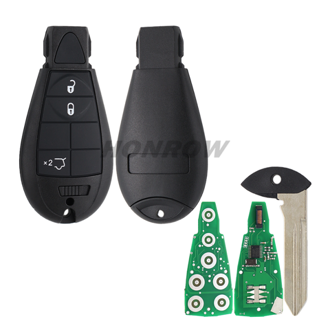 For Chrysler 3 button remote key with 433MHz PCF7941A ID46 Chip  P/N: 56046710AE / 56046710AF / 56046710AG