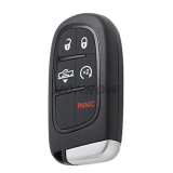For Chrysler Dodge Ram 4+1  button smart Remote Car Key with 433Mhz PCF7945 ID46 Chip FCCID:GQ4-54T