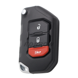 For Jeep Wrangler Keyless Remote key 3 Button ASK 433MHz Folding Remote Key SIP22 PCF7939M / HITAG AES / 4A CHIP FCC ID:OHT1130261 OE #:68416784AA
