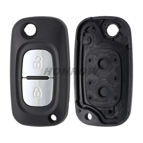 For Renault 2 button remote key blank