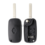For Renault 2 button remote key blank