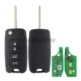 For original Chrysler/Jeep 4 button flip remote key 434mhz with Megamos 48 AES chip with original PCB