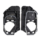 For Jeep Wrangler Keyless Remote key 3 Button ASK 433MHz Folding Remote Key SIP22 PCF7939M / HITAG AES / 4A CHIP FCC ID:OHT1130261 OE #:68416784AA