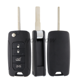 For original Chrysler/Jeep 4 button flip remote key 434mhz with 4A HITAG AES chip with original PCB
