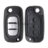 For Renault 3 button remote key blank without logo