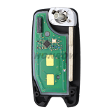 For original Chrysler/Jeep 4 button flip remote key 434mhz with 4A HITAG AES chip with original PCB