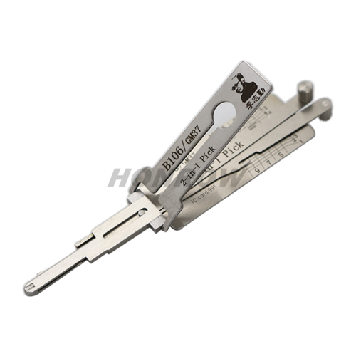 Original Lishi GM GM37 (39 40 41) lock pick and decoder together 2 in 1 decoder and lock pick Locksmith tools with best quality