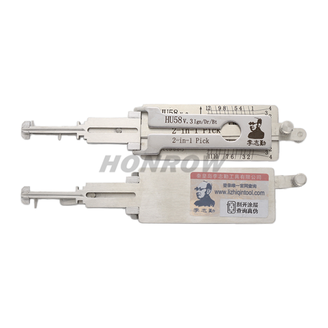 Original Lishi HU58 Old for BMW lock pick and decoder together 2 in 1 genuine with best quality