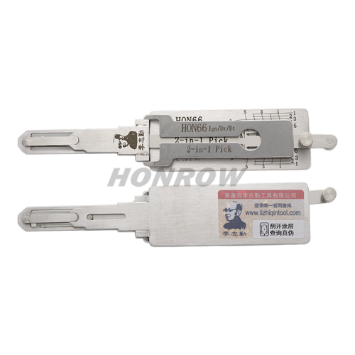 Original Lishi HON66 for Honda 2 In 1 lock pick and decoder genuine locksmith tools with best quality