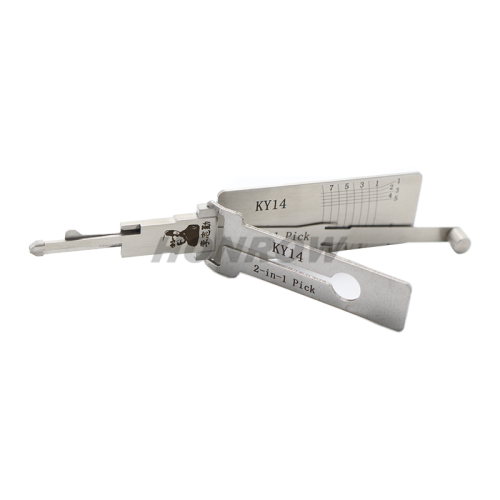 Original Lishi korean car for Kia KY14 auto lock pick decoder 2 in 1 with best quality
