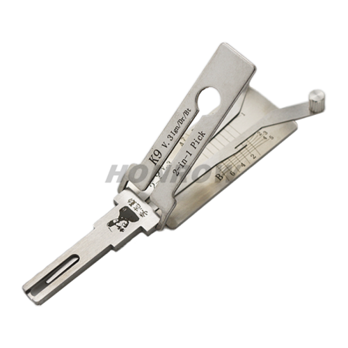 Original Lishi Korean for Kia K9 2 in 1 lock pick and decoder  together locksmith tools with best quality
