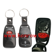 For Hyundai 2+1 button remote key blank