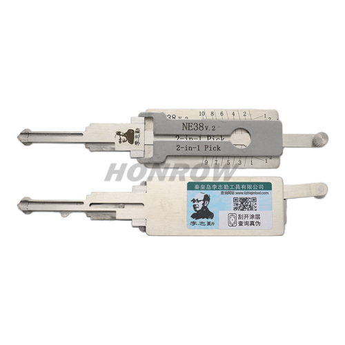 Original Lishi for Ford,nissan NE38 auto lock pick decoder 2 in 1 with best quality