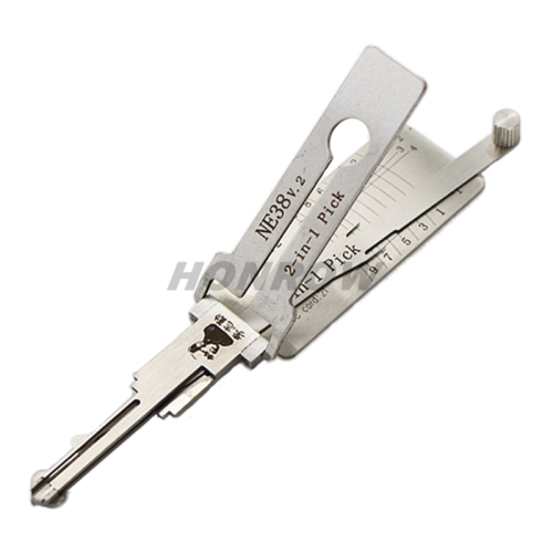 Original Lishi for Ford,nissan NE38 auto lock pick decoder 2 in 1 with best quality