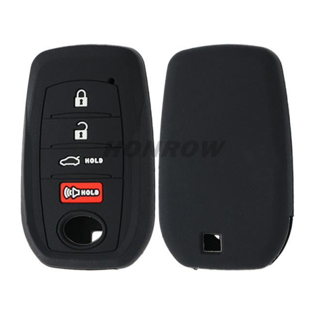 For Toyota 4 button silicon case