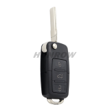 For VW Passat 3 button remote key blank without printed