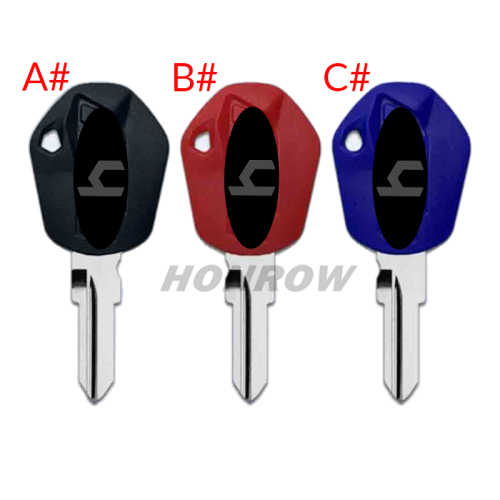 For KTM motorcycle key shell ,please choose the color