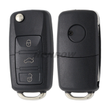 For VW Passat 3 button remote key blank without printed