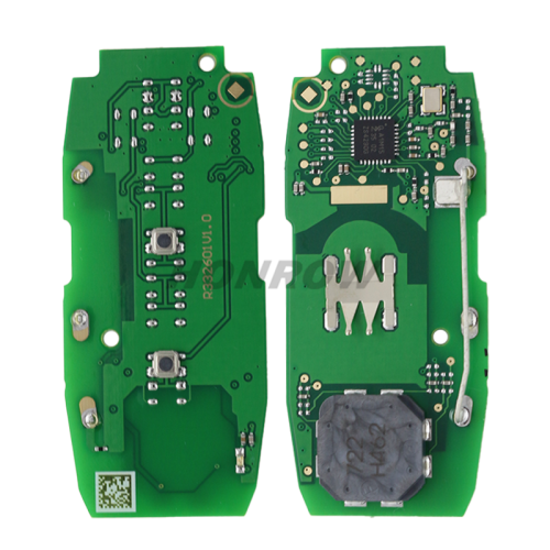 For Nissan 2 button smart key with 4A chip 433Mhz FCCID: KR5TXBPZ1  S180146100