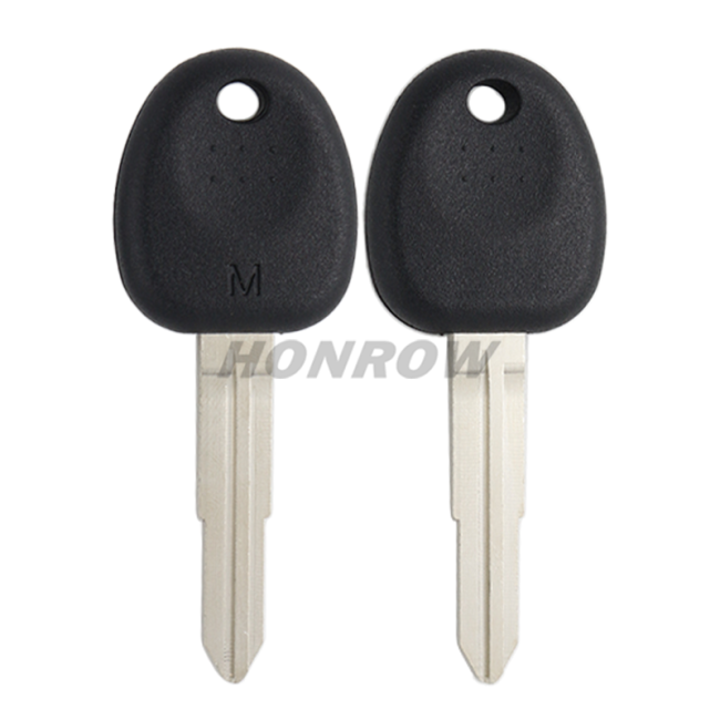 For high quality Hyundai transponder key blank with left blade