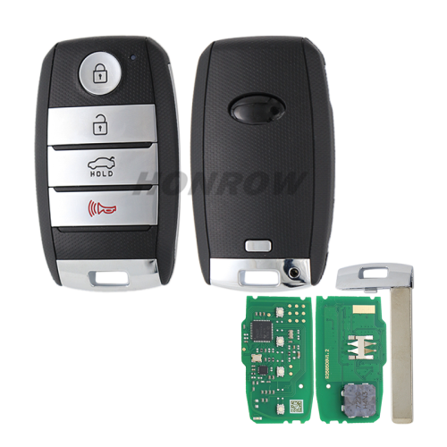 For Kia Rio 3+1 button smart key with 433MHz  8A Chip P/N: 95440-H9100     FCC ID: NY0SYEC4F0B1611