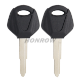 For high quality Yamaha  motorcycle transponder key blank with left key blade MFK-KW16 (BRASS BLADE) + YAMAHA HEAD