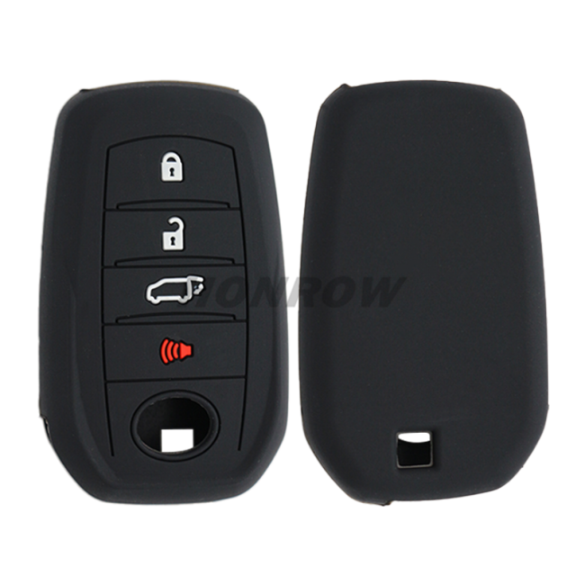 For Toyota 4 button silicon case