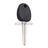 For high quality Hyundai transponder key blank with left blade