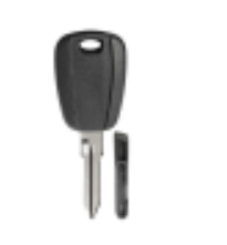 For Fiat transponder key blank with GT10 blade