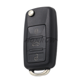 For VW Passat 3 button remote key blank without printed