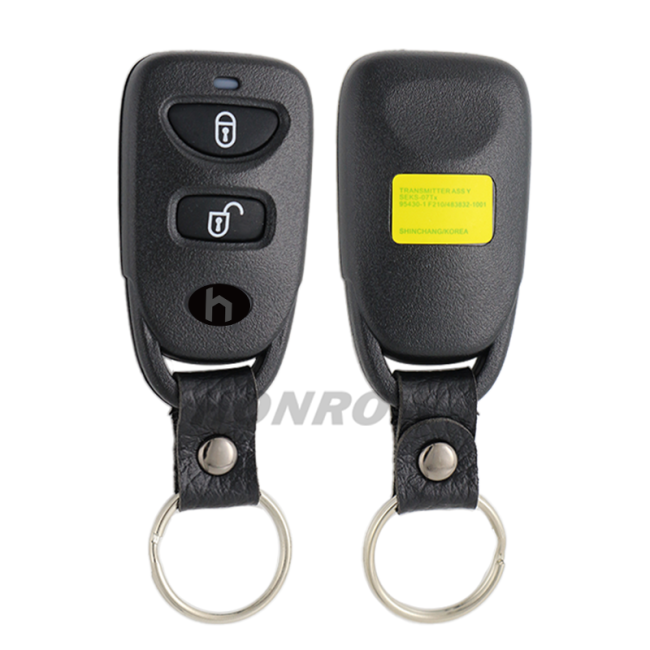 For Hyundai 2 button remote key shell