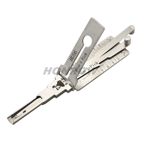 Original Lishi HU56 Old for Volvo lock pick and decoder  together  2 in 1 genuine with best quality