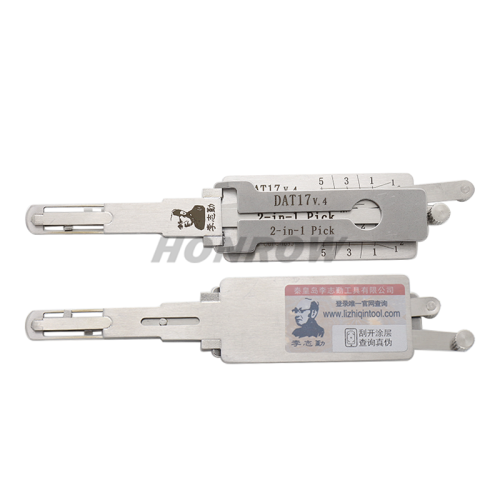 Original Lishi DAT17 V.4 Subaru for Subaru lock pick and decoder  together 2 in 1 genuine with best quality