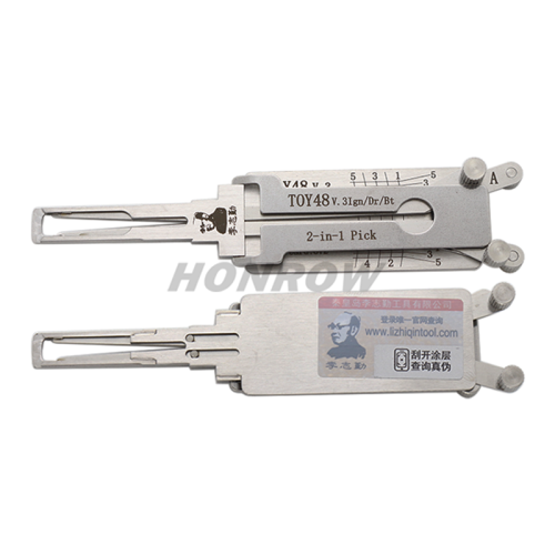 Original Lishi Toy48 for Toyota lock pick and decoder  together 2 in 1 genuine  with best quality