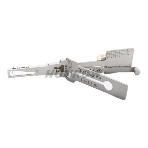 Original Lishi for Toyota 2 track lock pick and decoder  together 2 in 1 genuine with best quality